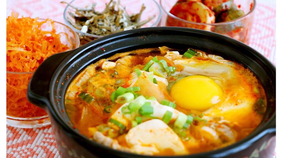 著名韓國豆腐煲的家庭做法